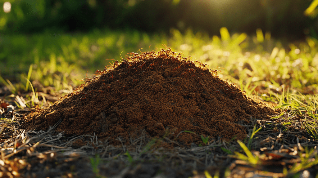 fire ant mound palmetto fl